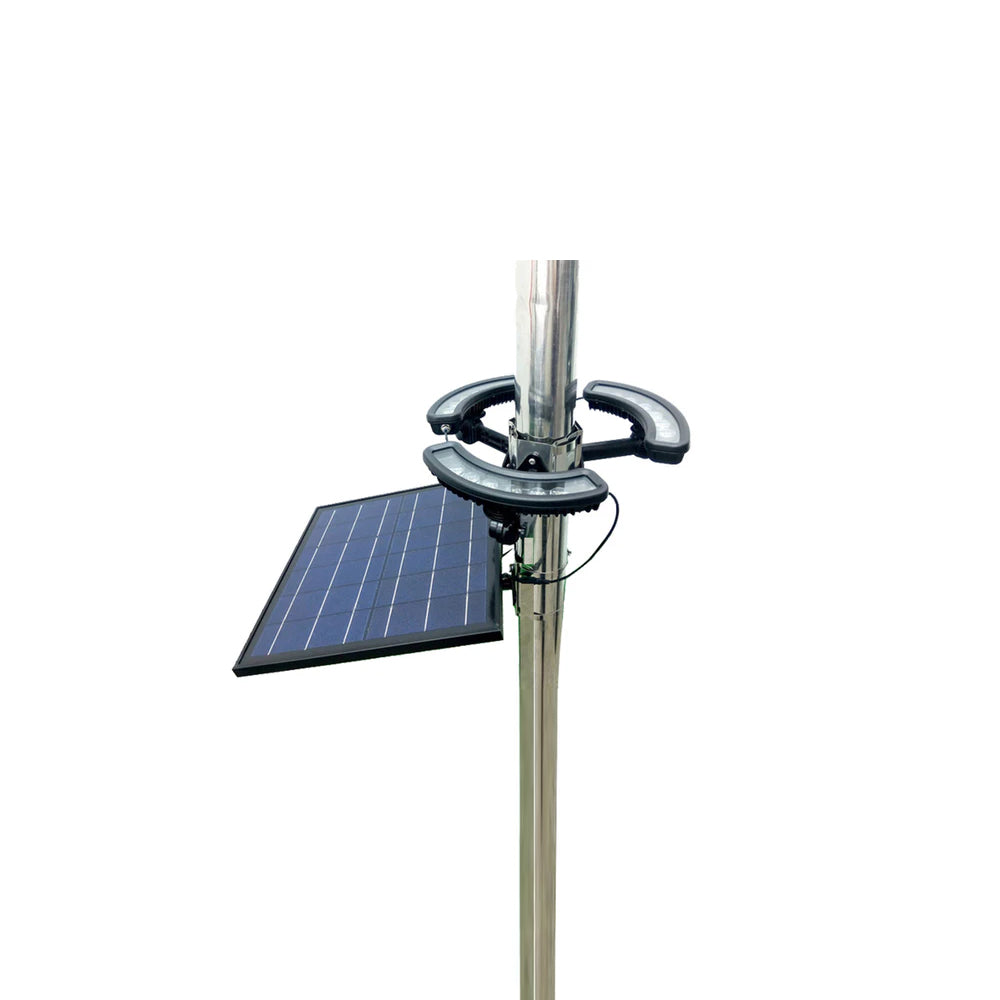 APOLLO - Solar Flag Pole Light