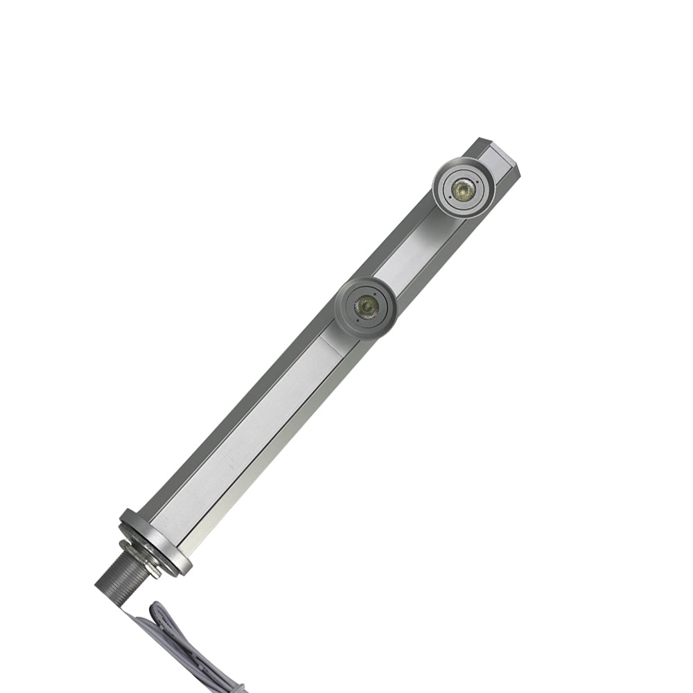 OPAL | LED Display Case Light Kit | 2.4W | 650 Lumens | 6000K | 12V Power Supply | 9" | Mounting Bracket & End Cap | One Pin Connector