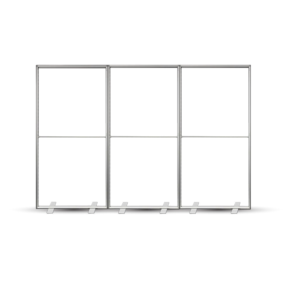 Beyond Light Box | 3 Double-Sided (Graphic Package) | Foldable Magnetic Frame Design | Built-In LEDs | 9.9ft x 7.87ft Display | 3.15 inch Wide | Adapter 1 PC 120W