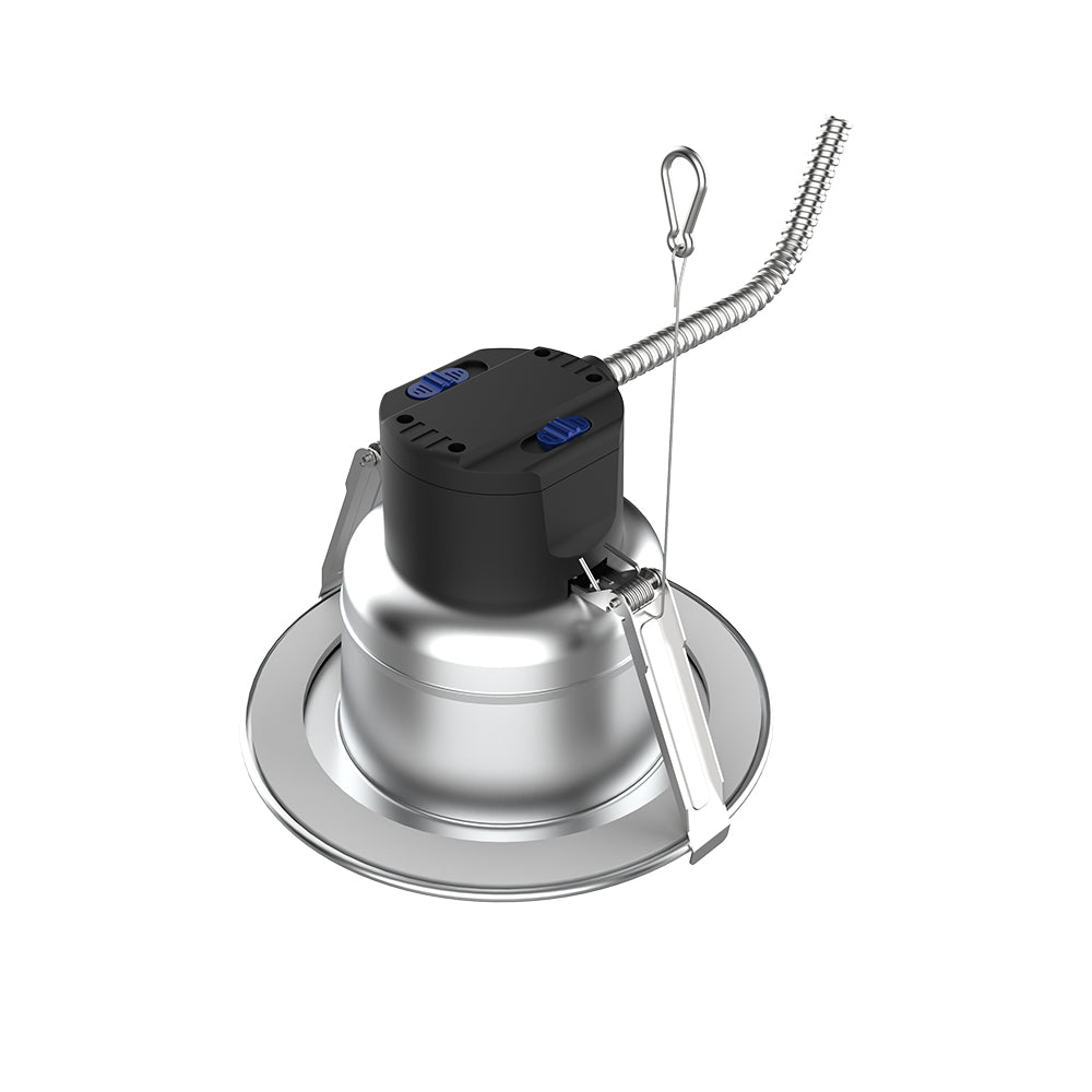 NATRA | LED Commercial Downlight | Adjustable Watt 18W/27W/36W | 4000 Lumens | Adjustable CCT 2700K/3000K/3500K/4000K/5000K | 120V-347Vac | 8" | ETL & ES Listed