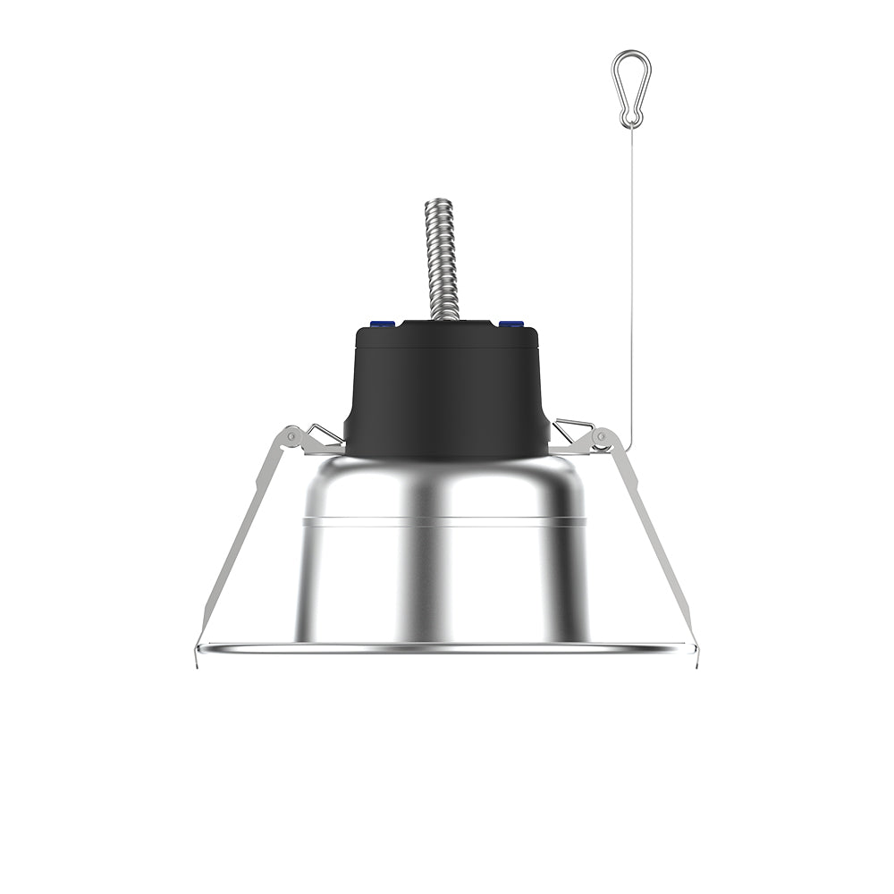 NATRA | LED Commercial Downlight | Adjustable Watt 18W/27W/36W | 4000 Lumens | Adjustable CCT 2700K/3000K/3500K/4000K/5000K | 120V-347Vac | 8" | ETL & ES Listed
