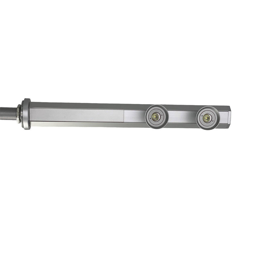 OPAL | LED Display Case Light Kit | 2.4W | 650 Lumens | 6000K | 12V Power Supply | 9" | Mounting Bracket & End Cap | One Pin Connector