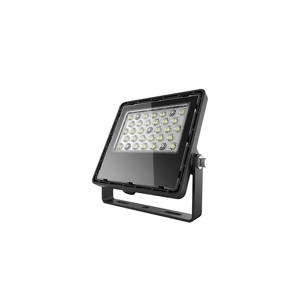 TITAN | LED Flood Light | 10 Watt | 1300 Lumens | 5000K | Black Housing | 110-277Vac | U-Bracket | UL & DLC Listed