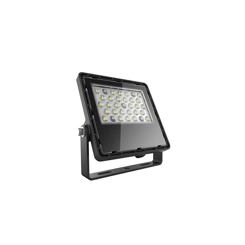 TITAN | LED Flood Light | 10 Watt | 1300 Lumens | 5000K | Black Housing | 110-277Vac | U-Bracket | UL & DLC Listed