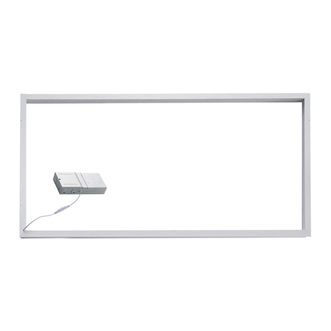 GEOMETRIC 2nd Gen | LED Grid Panel | Adjustable 40W-50W-60W | 7500 Lumens | Adjustable CCT 3K-3500K-4K-5K-6500K | 100V-277V | 2'X4' | ETL & DLC Listed | Pack of 4 - Beyond LED Technology