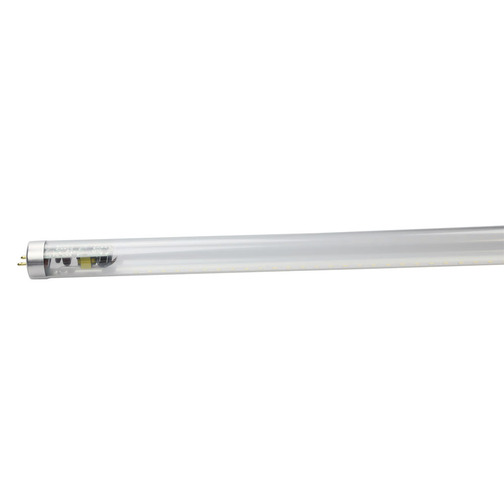 MR | LED T8 Glass Tube | 18 Watt | 2700 Lumens | 6500K | 120-277Vac | 4ft | Clear Lens | Type A+B | Single & Double Ended Power | UL & DLC Listed