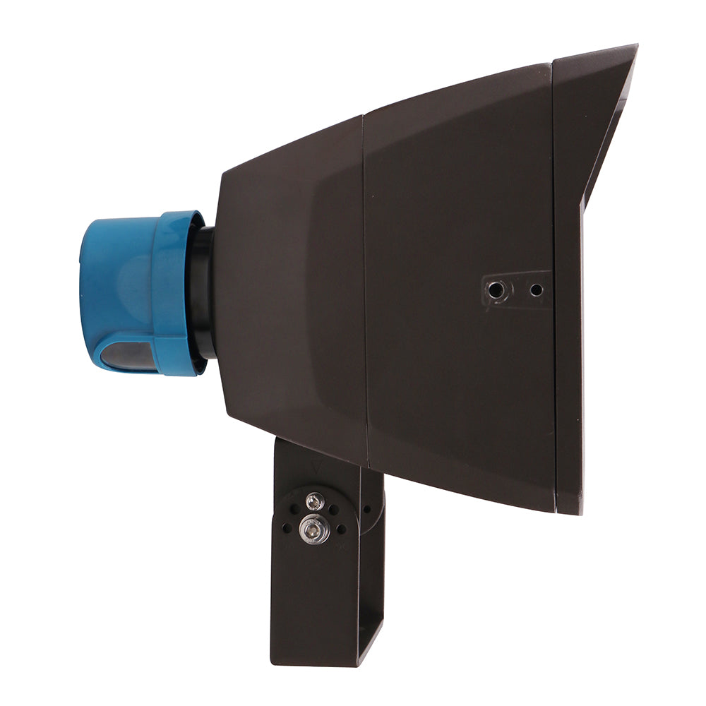 UNION | LED Flood Light | Adj Watt 200W/240W/300W | 45000 Lumens | 5000K | 120V-277V | Slip Fitter / Yoke Mount Included | Bronze Housing | IP65 | UL & DLC Listed