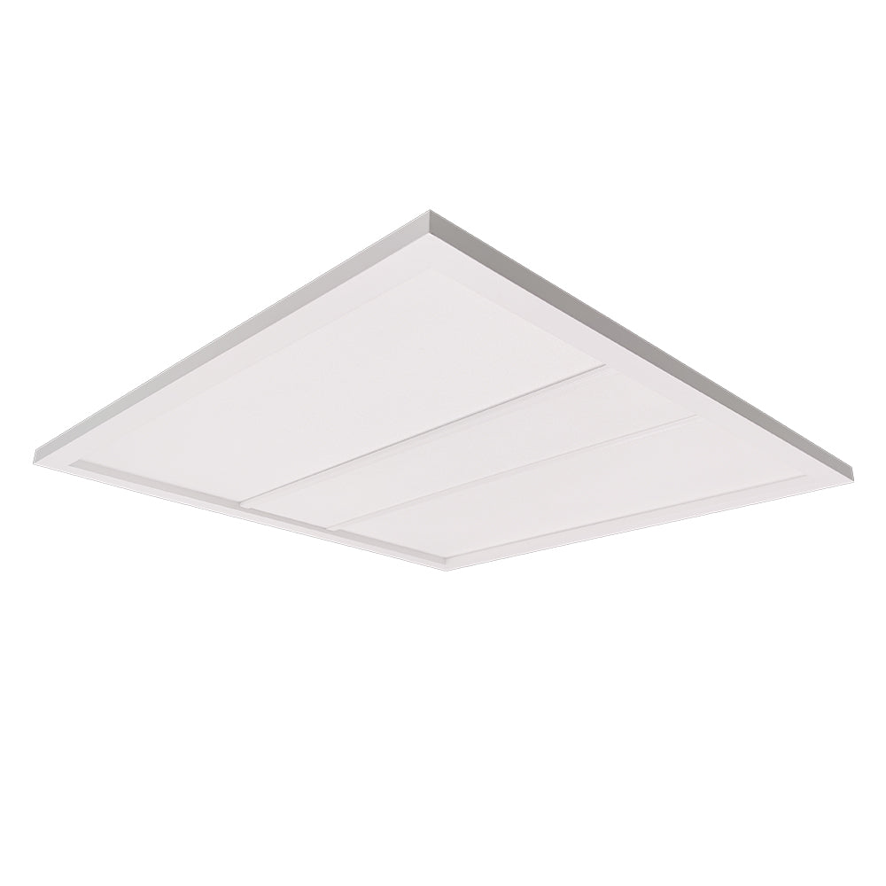 KENORA | LED Panel/Troffer | Adj Watt 20W/25W/30W | 3750 Lumens | Adj CCT 3500K/4000K/5000K | 120V-277V | 2'X2' | Dimmable | UL & DLC Listed | Pack of 4 - Beyond LED Technology