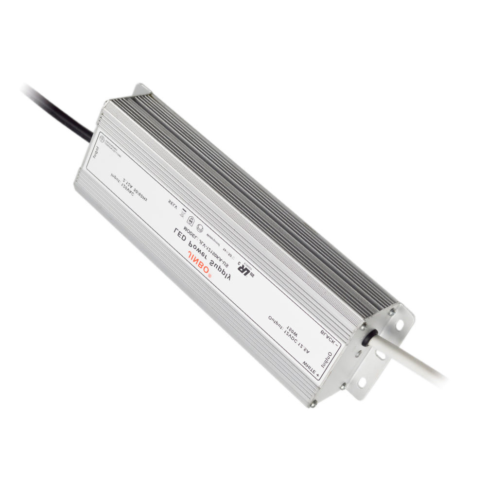 JINBO | LED Power Supply | 150 Watt | 12 Volt DC | IP67 | JLV-12150KA-US | UL Listed