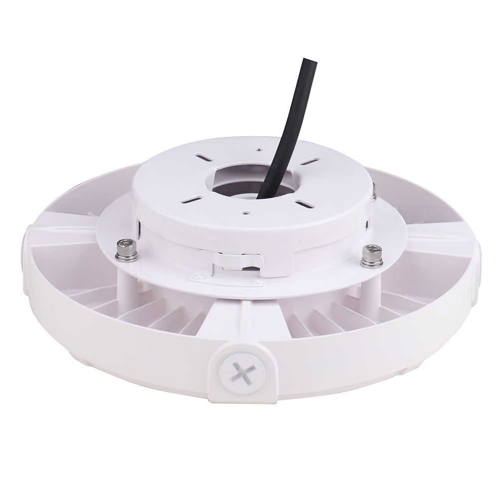 NATA | LED Parking Garage Fixture | 60 Watt | 6900 Lumens | 5000K | 120-277V | DOB | White Housing | IP65 | UL Listed