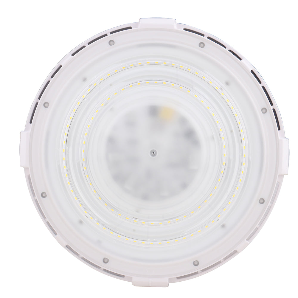 NATA | LED Parking Garage Fixture | 90 Watt | 10350 Lumens | 5000K | 120-277V | DOB | White Housing | IP65 | UL Listed