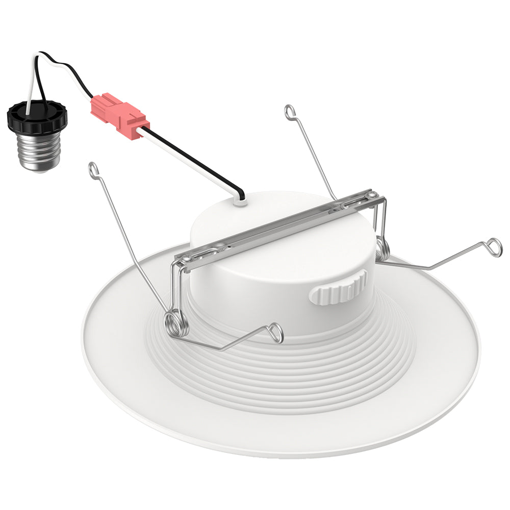 APTIVE | LED Downlight | 15 Watt | 1050 Lumens | Adjustable CCT 2700K-3000K-3500K-4000K-5000K | 120V | 6inch | Triac Dimmable | ETL & ES Listed