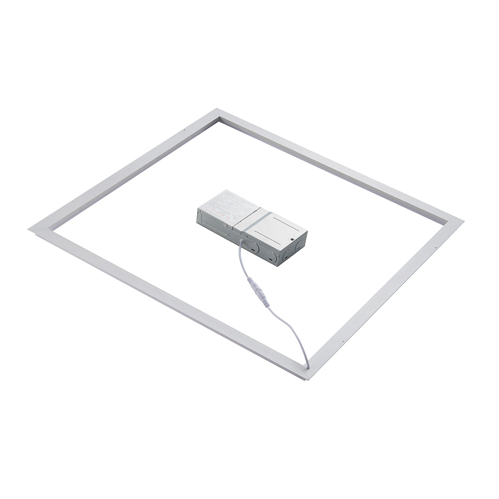 GEOMETRIC 2nd Gen | LED Grid Panel | Adjustable Watt 20W-30W-40W | 5000 Lumens | Adjustable CCT 3000K-3500K-4000K-5000K-6500K | 100-277Vac | 2'X2' | ETL & DLC Listed