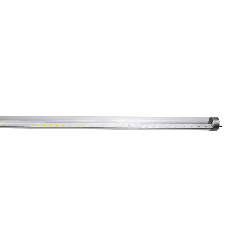 MR | LED T8 Glass Tube | 18 Watt | 2700 Lumens | 6500K | 120-277Vac | 4ft | Clear Lens | Type A+B | Single & Double Ended Power | UL & DLC Listed