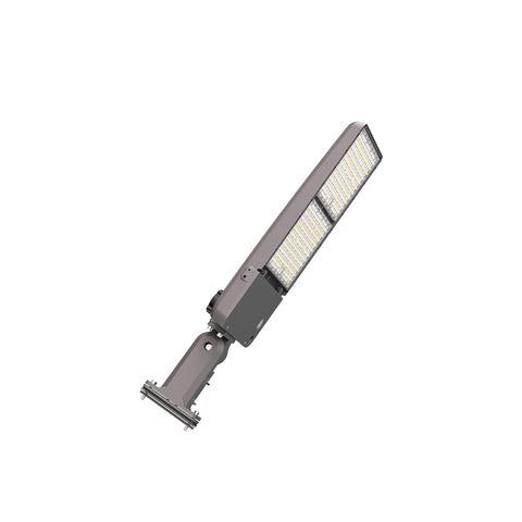 LUMA MAX | LED Area Light | Adj Watt 300W/350W/400W/450W/500W | 80424 Lumens | Adj CCT 3000K/4000K/5000K | 120-277V | Universal Bracket | Bronze Housing | IP65 | UL & DLC Listed