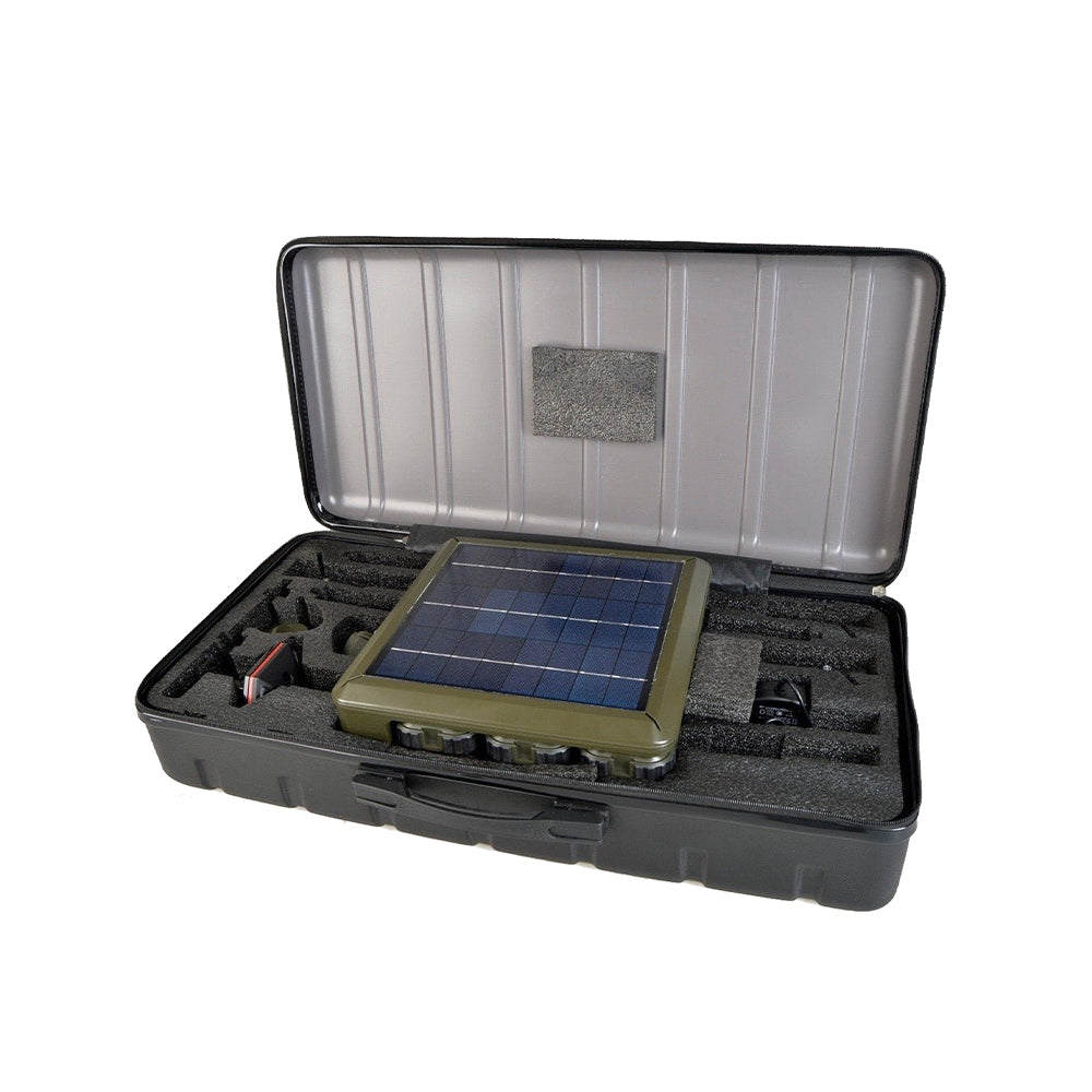 SUN TRACK | Solar Flexible Tripod Design Light | 9 Watt | 3500 Lumens | Multiple Combination Modes | Flame-retardant ABS | IP44 | Height 4 to 7 Feet