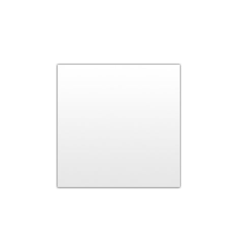 24" x 24" Double Sided ACM 3mm. White/Black Aluminum Composite Panel with 0.21mm Aluminum faces