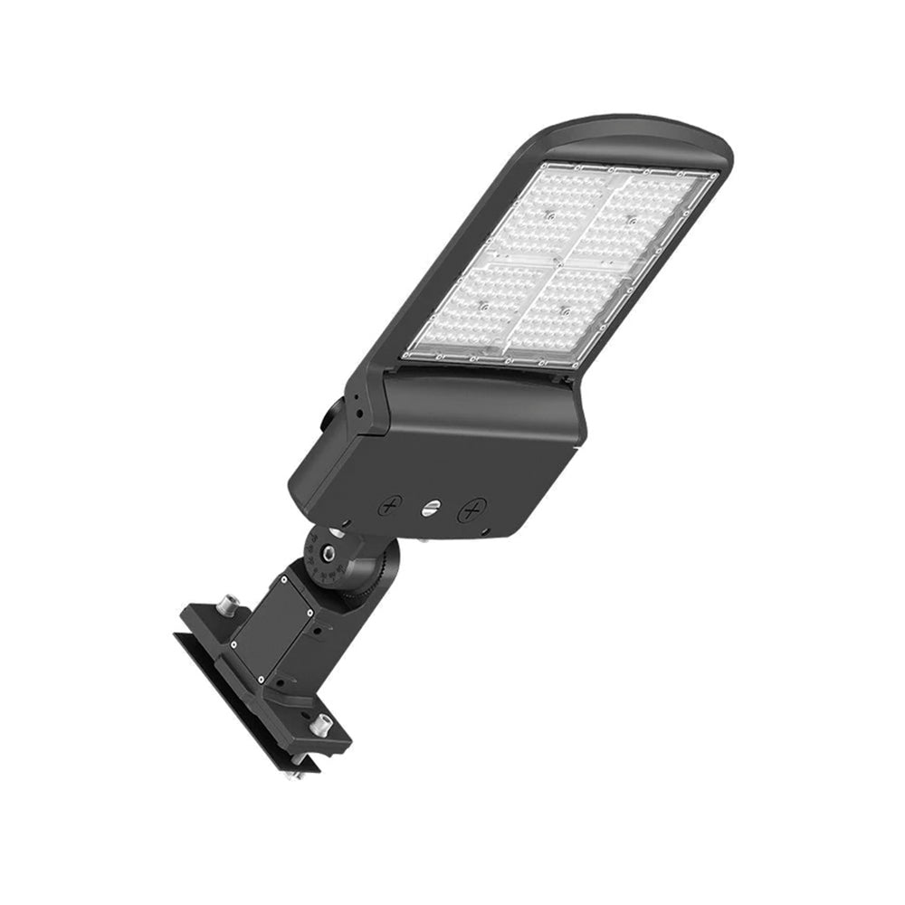 ZOHO 6th Gen | LED Area Light | Adj Watt 100W/120W/150W | 25500 Lumens | Adj CCT 4K/5K/5700K | 120-277V | 3-Pin Sensor Receptacle | Universal Bracket | IP65 | UL & DLC Listed