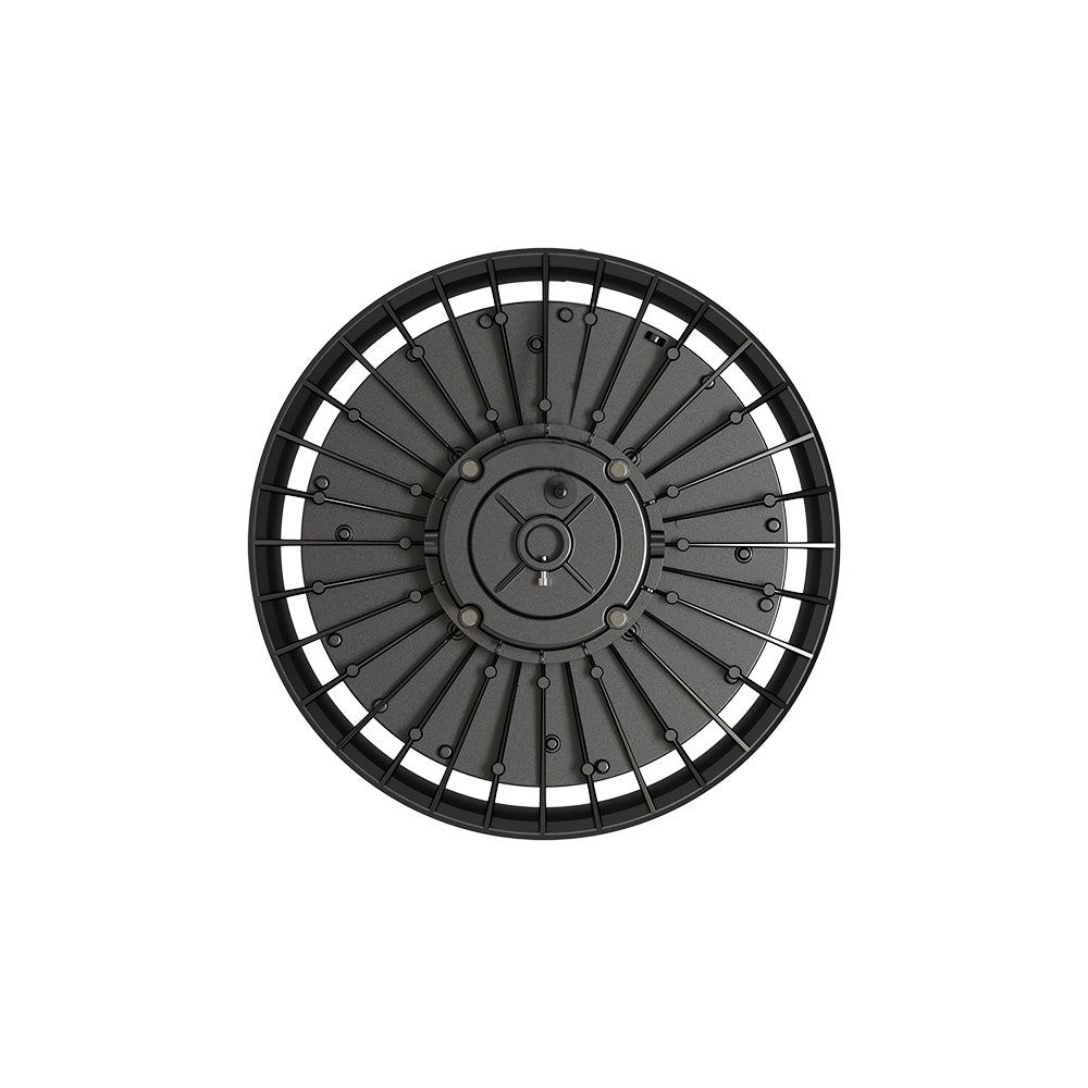 ARCADIA 4th Gen | LED UFO High Bay | 150W | 22500 Lumens | 4000K | 100-277Vac | Black Housing | IP65 | UL & DLC Listed