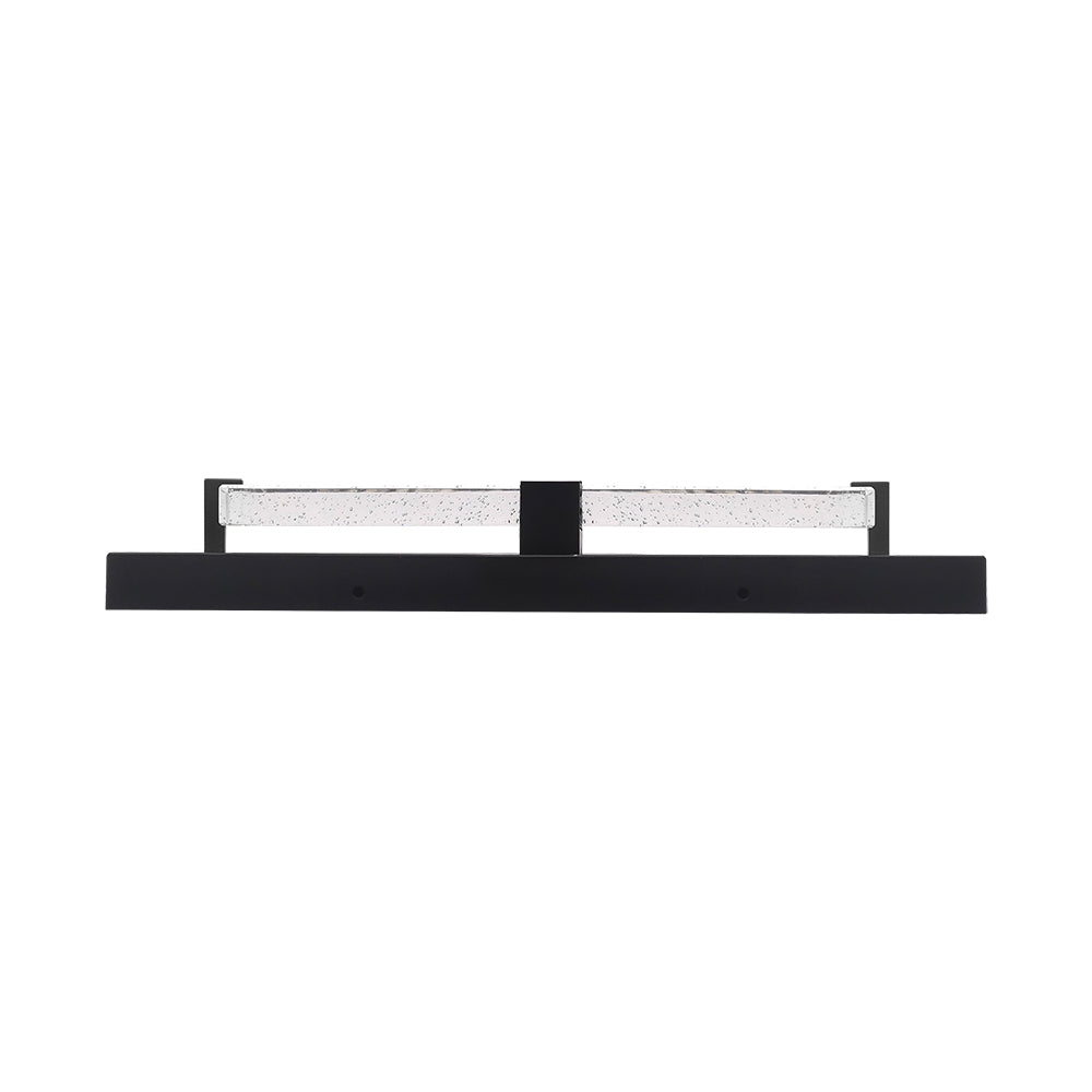 LIRA | LED Crystal Wall Sconce | 20 Watt | 800 Lumens | Adj CCT 2700K-3000K-3500K-4000K-5000K | 120V | 16 inch | Aluminum, Metal & Crystal Glass | IP65 | ETL Listed