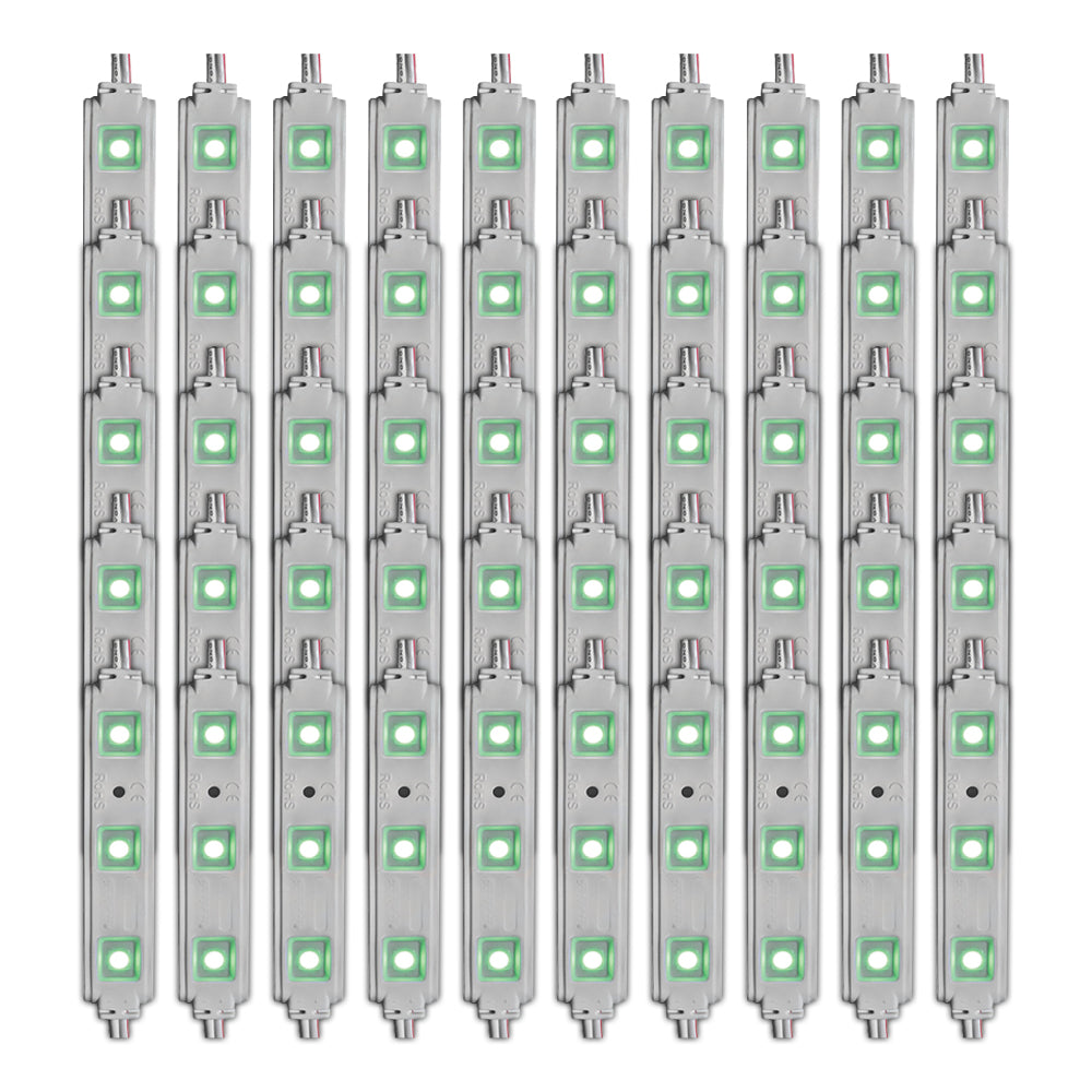 HD5 | LED Sign Module | 0.72 Watt | 66 Lumens | Green | 12V | 180° Beam Angle | W/Diffuser | IP68 | CE & ROHS Listed