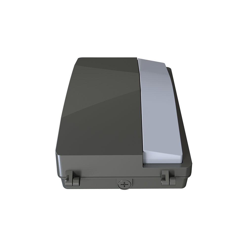 ZION 3rd Gen | LED Wall Pack | 70W | 9450 Lumens | 5000K | 100V-277V | Bronze Housing | IP65 | UL & DLC Listed