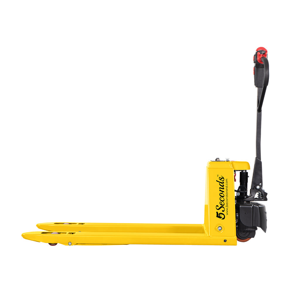 TYSON E-1000, Electric Powered Pallet Jack, 5500 lbs Capacity, Fork Sizes 48” x 27”