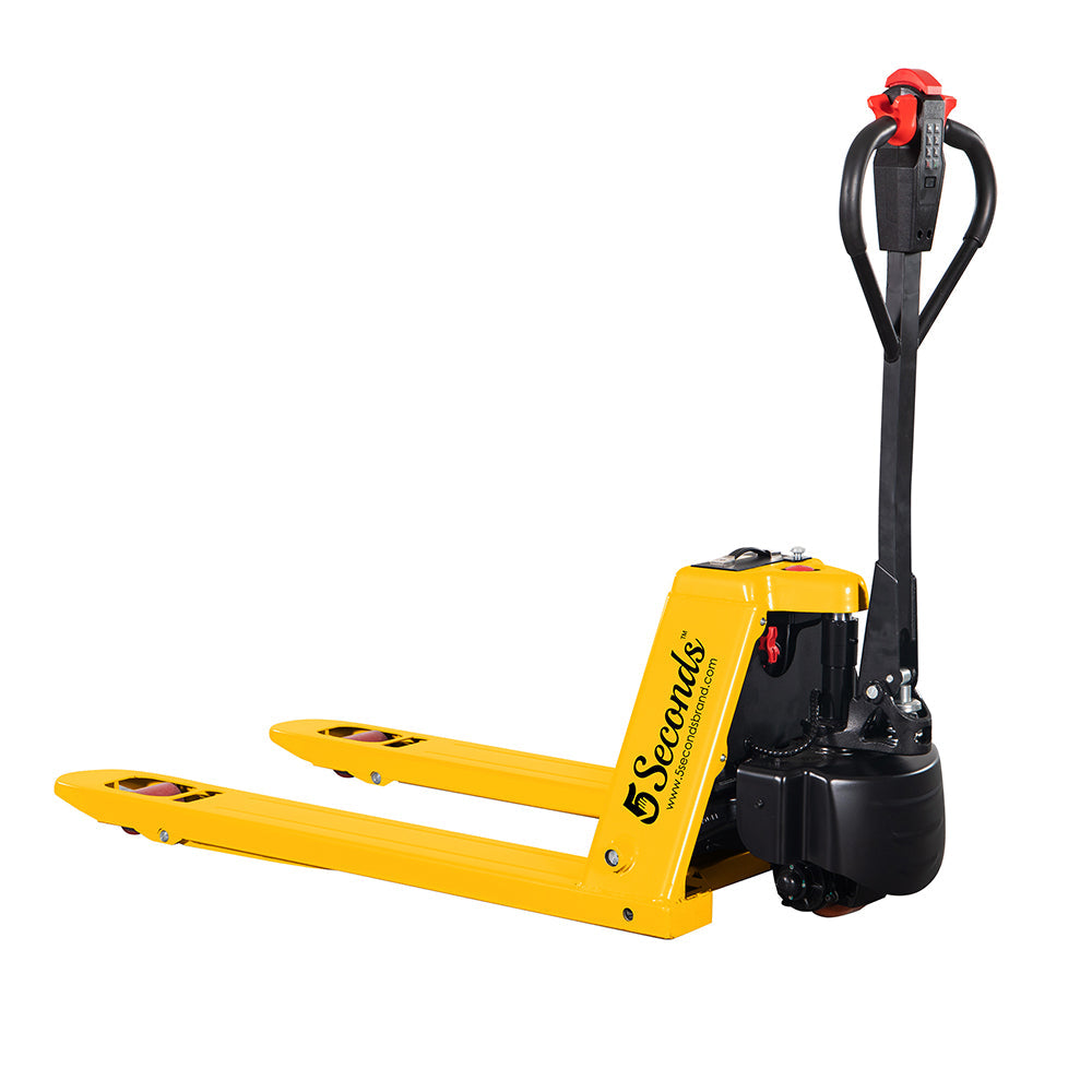 TYSON E-1000, Electric Powered Pallet Jack, 5500 lbs Capacity, Fork Sizes 48” x 27”
