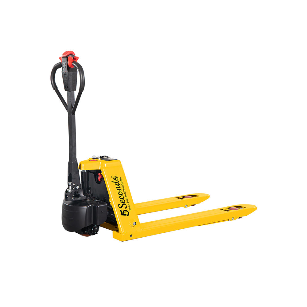 TYSON E-1000, Electric Powered Pallet Jack, 5500 lbs Capacity, Fork Sizes 48” x 27”