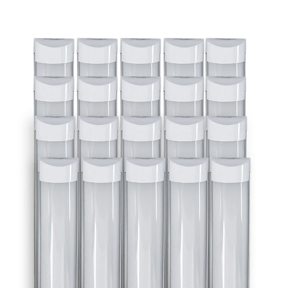 YONAH 3rd Gen | LED Linkable Integrated Tube | Adj Watt 40W/45W/48W/52W/56W/60W | 8400 Lumens | Adj CCT 3K/3500K/4K/5K/6K/6500K | 100-277Vac | 8ft | Frosted Lens | ETL Listed