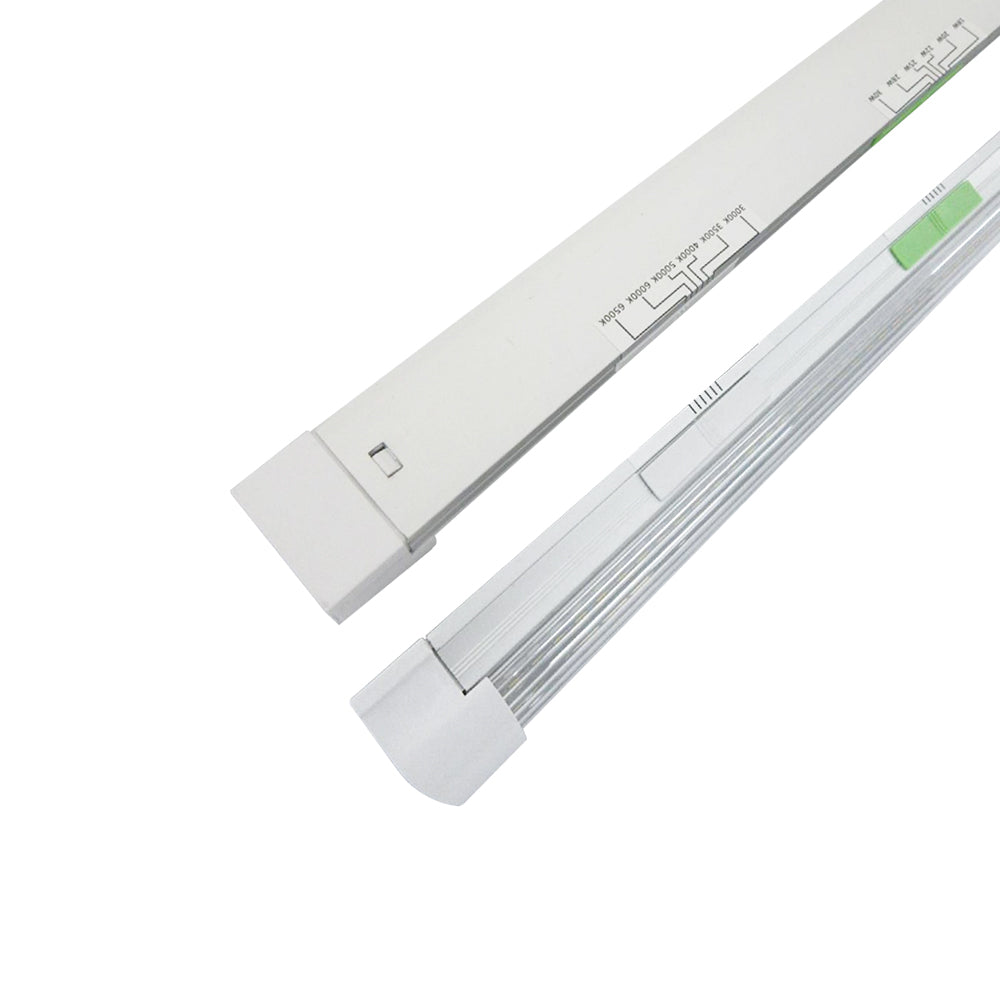 YONAH 3rd Gen | LED Linkable Integrated Tube | Adj Watt 18W/20W/22W/25W/28W/30W | 4200 Lumens | Adj CCT 3K/3500K/4K/5K/6K/6500K | 100-277Vac | 4ft | Strip Lens | ETL Listed