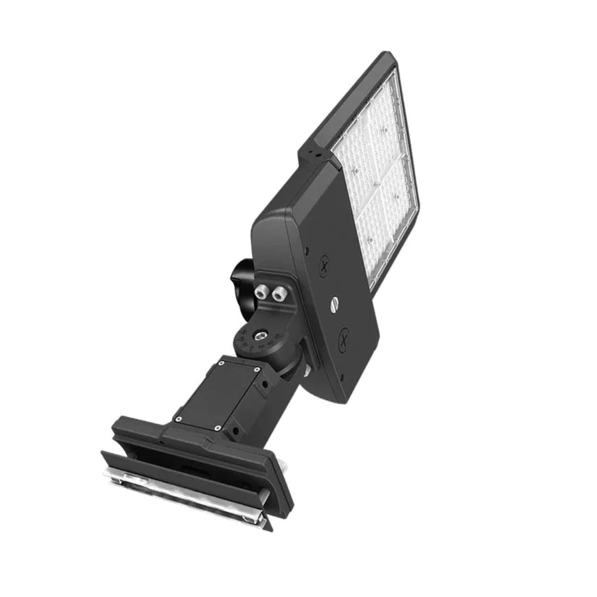 ZOHO 6th Gen | LED Area Light | Adj Watt 100W/120W/150W | 25500 Lumens | Adj CCT 4K/5K/5700K | 120-277V | 3-Pin Sensor Receptacle | Universal Bracket | IP65 | UL & DLC Listed