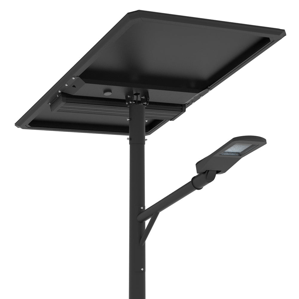NATRON | Solar LED Street Light | 80 Watt | 12000 Lumens | 3000K-6000K | Parking Lot Light | Solar All in One Pro Street Light | 5 Years Warranty