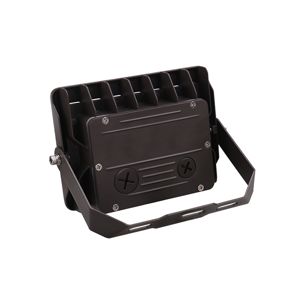 ATLAS 2nd Gen | LED Flood Light | 50 Watt | 6800 Lumens | Adjustable CCT 3000K-4000K-5000K | 120-277V | U Shaped Bracket | Bronze Housing | IP65 | UL & DLC Listed