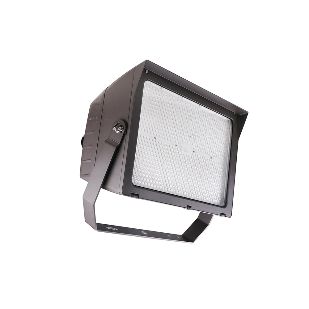 UNION | LED Flood Light | Adj Watt 300W/400W/500W | 77500 Lumens | Adj CCT 3K/4K/5K | 120-277Vac | Slip Fitter / Yoke Mount / U-Bracket Included | IP65 | UL & DLC Listed