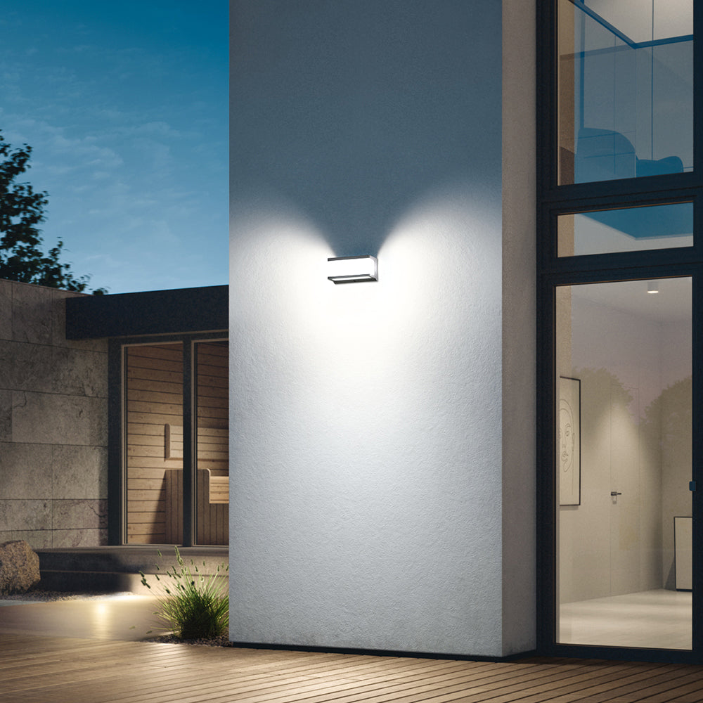 LUNIX | Solar Wall Pack | 2.2 Watt | 2000 Lumens | 4000K | Anti-glare | PIR Motion Sensor | IP54
