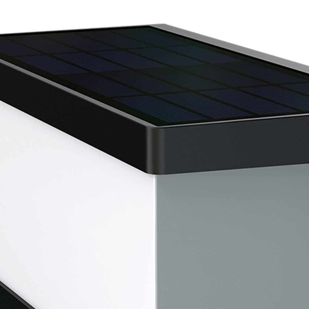 LUNIX | Solar Wall Pack | 2.2 Watt | 2000 Lumens | 4000K | Anti-glare | PIR Motion Sensor | IP54