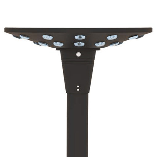OAKLAND | Solar Pathway Light | 20 Watt | 3920 Lumens | 2300K-6500K CCT | Pathway Lighting | Garden Light | Smart Pole Light | 5 Years Warranty