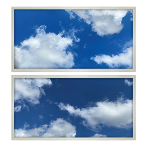 ELITE 3rd Gen | LED Cloud Panel | Adj Watt 30W/40W/50W/60W/72W | Adj CCT 3K/3500K/4K/5K/6500K | 100-277V | 2'X4' | ETL & DLC Listed