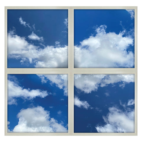 ELITE 3rd Gen | LED Cloud Panel | Adj Watt 20W/25W/30W/35W/40W | Adj CCT 3K/3500K/4K/5K/6500K | 100-277V | 2'X2' | ETL & DLC Listed