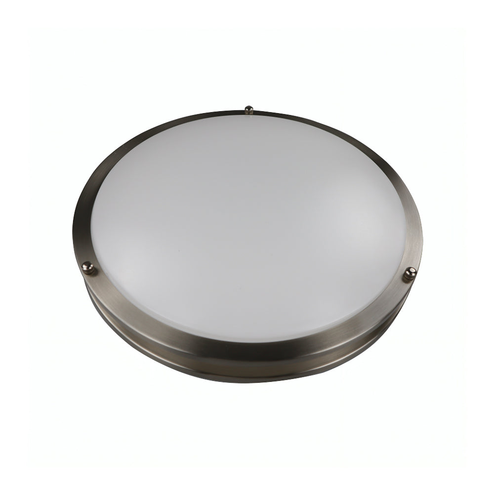 TURBO | Double Ring LED Flush Mount Ceiling Fixture | Adj Watt 16W/22W/30W | 2250Lm | Adj CCT 2700K-3K-3500K-4K-5K | 120V | 16in | Triac Dimmable | ETL & ES Listed | 5 Year Warranty