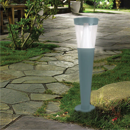 TITAN | Solar Bollard Light | 3 Watt | 250 Lumens | 5000K | Grey Housing | Pathway Lighting | Garden Light | Solar Post Top Light | 5 Years Warranty - Beyond LED Technology
