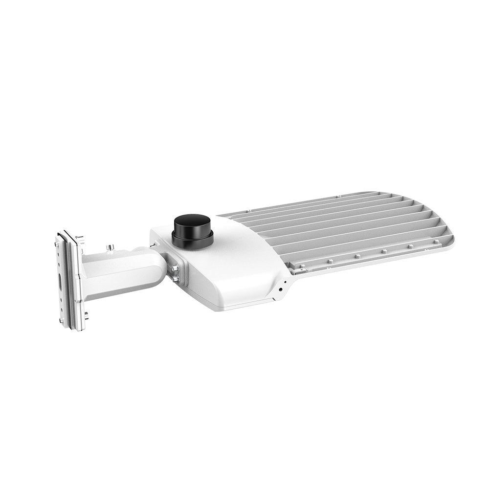 ZOHO 6th Gen | LED Area Light | Adj Wattage 200W/240W/300W | 49800 Lumens | Adj CCT 4000K/5000K/5700K | 120V-277V | Universal Bracket | White Housing | IP65 | UL & DLC Listed