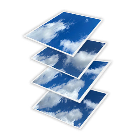 ELITE 3rd Gen | LED Cloud Panel | Adj Watt 20W/25W/30W/35W/40W | Adj CCT 3K/3500K/4K/5K/6500K | 100-277V | 2'X2' | ETL & DLC Listed