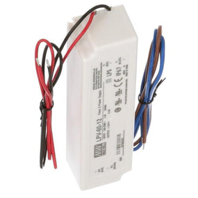 LED Power Supply | 60 Watt | 24 Volt DC | IP67 | Mean Well LPV-60-24 | 1 Year Warranty