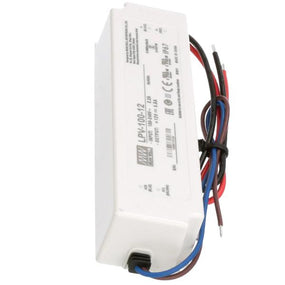 LED Power Supply | 100 Watt | 12 Volt DC | IP67 | Mean Well LPV-100-12 | 1 Year Warranty