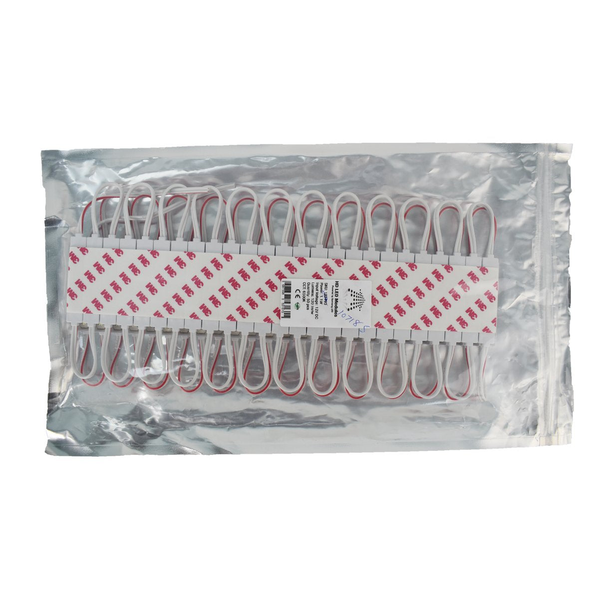 HD5 | LED Sign Module | 1.1 Watt | 110 Lumens | 10000K | White | 12V | IP68 | CE & ROHS Listed | Pack of 50