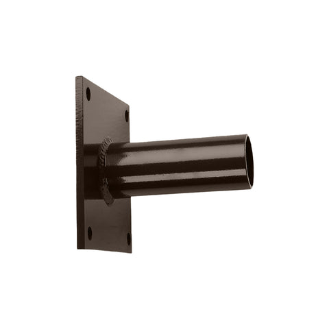 Wall Mount Bracket Tenon | 2-3/8 Tenon | 4" Square | Bronze - Beyond LED Technology