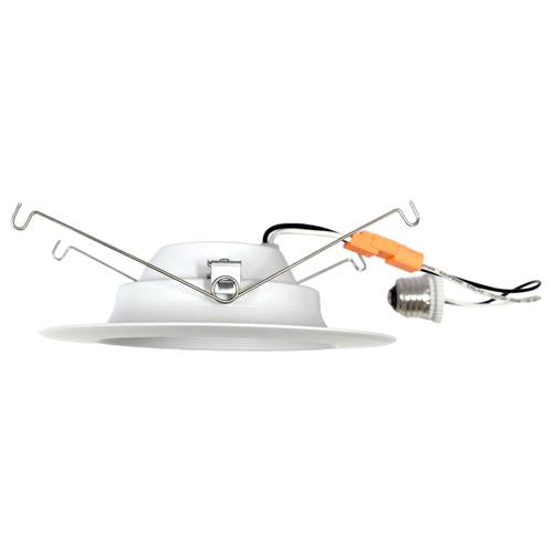 JET | LED Down Light | 18 Watt | 1200 Lumens | 3000K | 120V | 5in-6in | Dimmable | UL & ES Listed | Pack of 6
