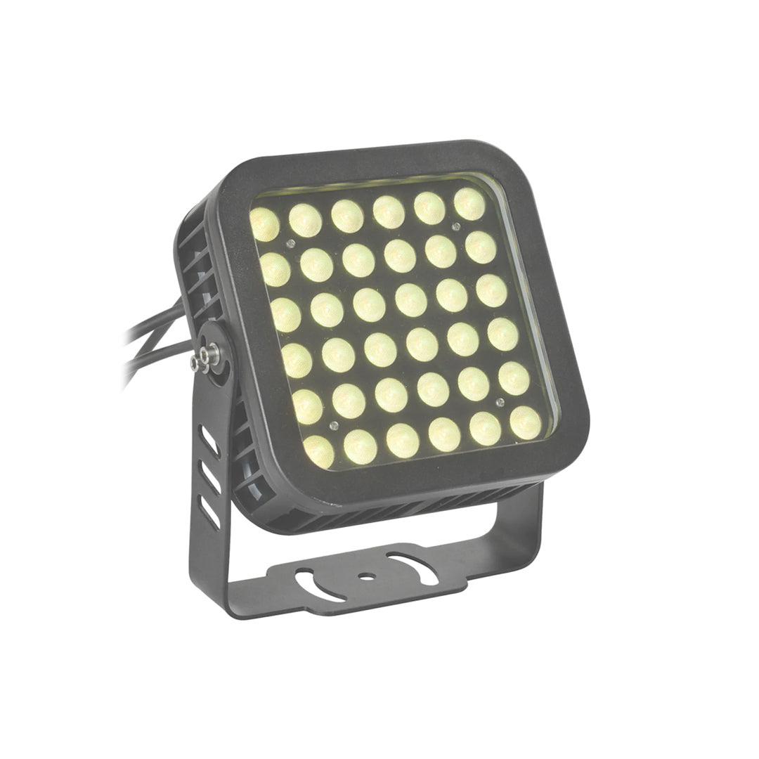 LSL | LED Flood Light | 36 Watt | 3200 Lumens | 3000K | 100V-277V | 8 Degree Beam Angle | Grey Housing | ETL Listed - Beyond LED Technology